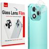 IMAK For Honor 400 Lite 5G Tempered Glass Camera Lens Protector+Acrylic Lens Cap