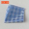 Striped Polyester Silk Pocket Square for Wedding or Business