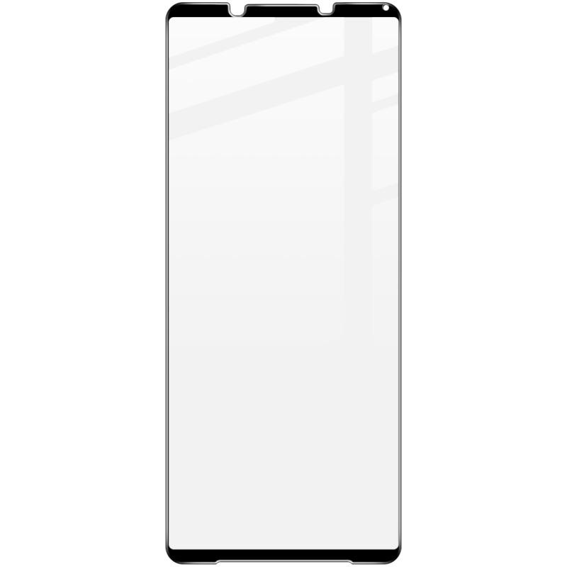 IMAK Complete Covering Ultra Clear Tempered Glass Screen Protector Film Guard for Sony Xperia 1 III 5G