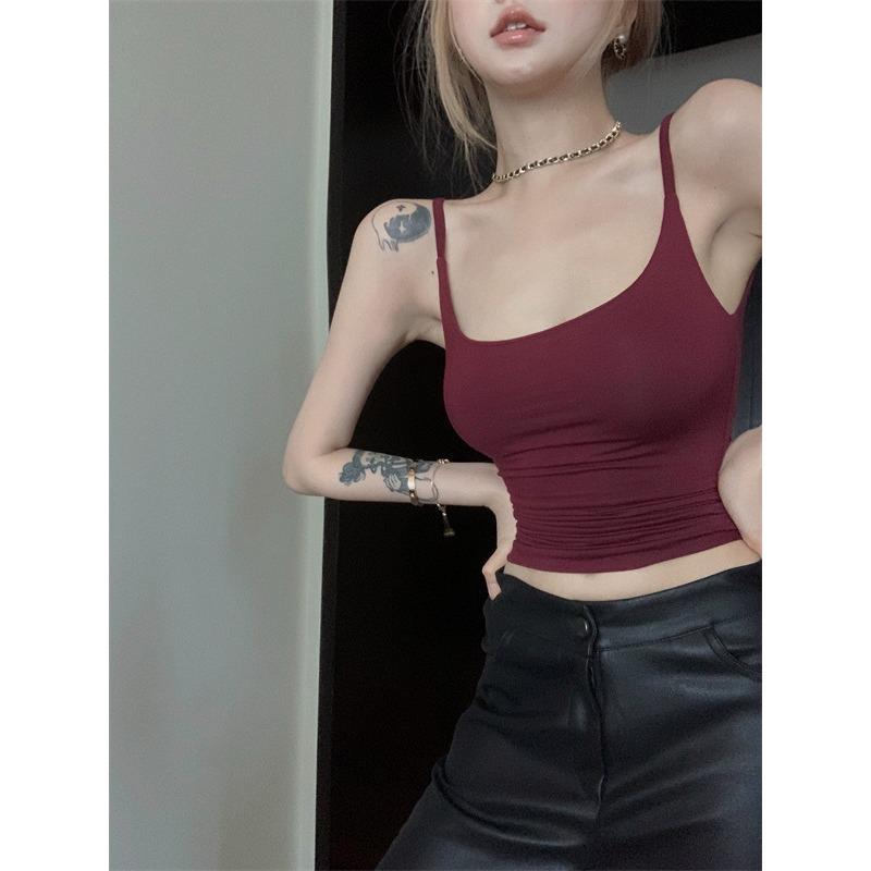 Soft Seamless Padded Camisole Tank Top