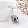 Skull Head Keychain, Ghost Head Car Key Pendant, Men's Metal Jewelry, Halloween