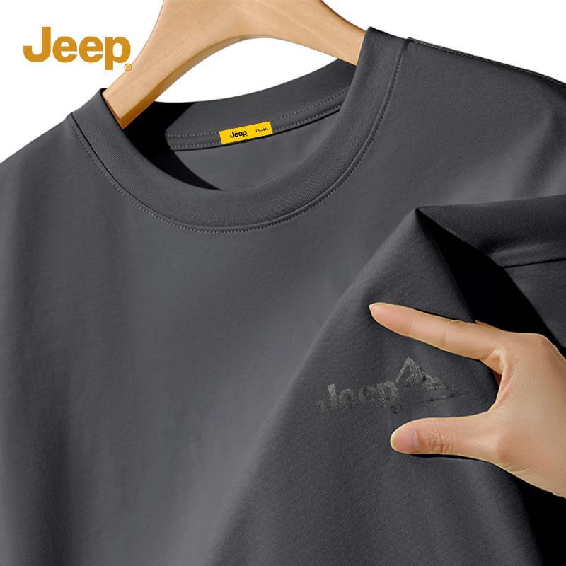 JEEP Men s Heavyweight Cotton Short Sleeve T-Shirt 3XL