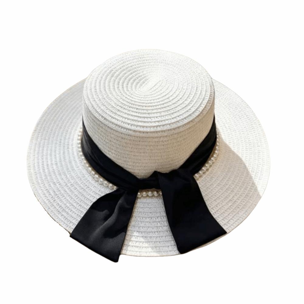 Silk Bow Bucket Hat Multicolor Beach Hat French Sun Visor Hat  Summer Outdoor