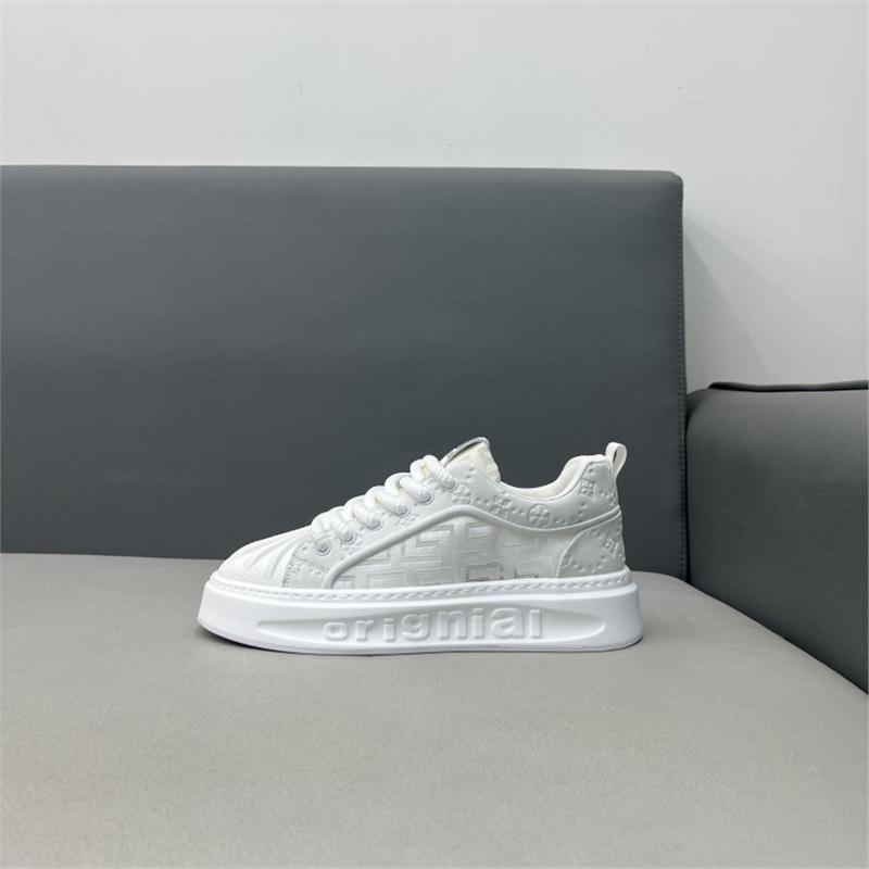 Letnie nowe sznurowane muszelkowe główki grube podeszwy wygodne sportowe i rekreacyjne modne buty typu board shoes 1