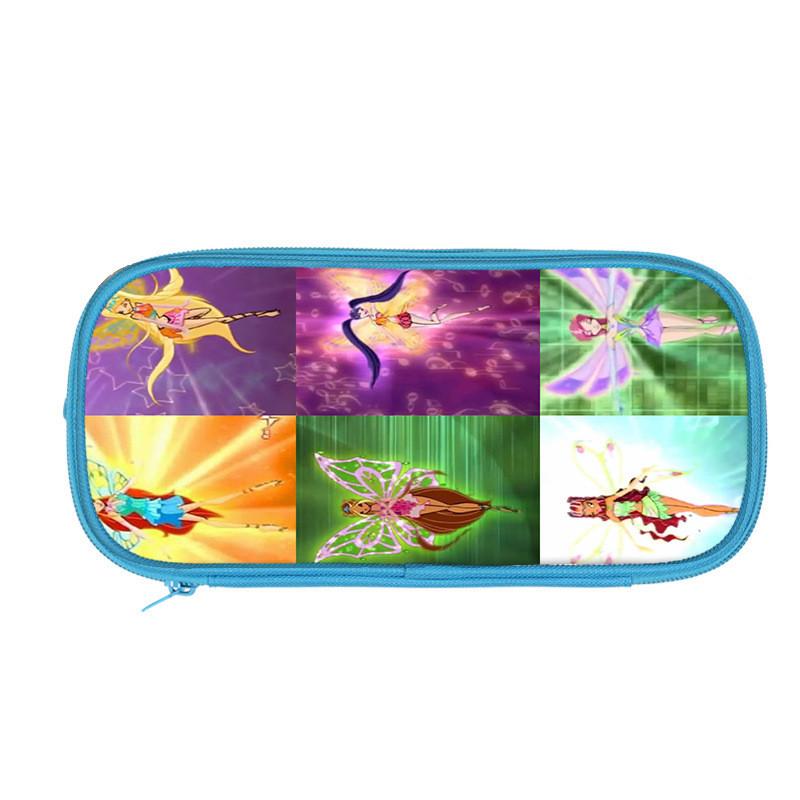 Winx Club Pencil Case Double Layer Storage Organizer For Students And Kids