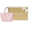 New MICHAEL KORS Leather Tote Bag, Shopping Bag, Handbag Small Women's Pastel Pink 35H1T2JT1C-POWDER-BLUSH