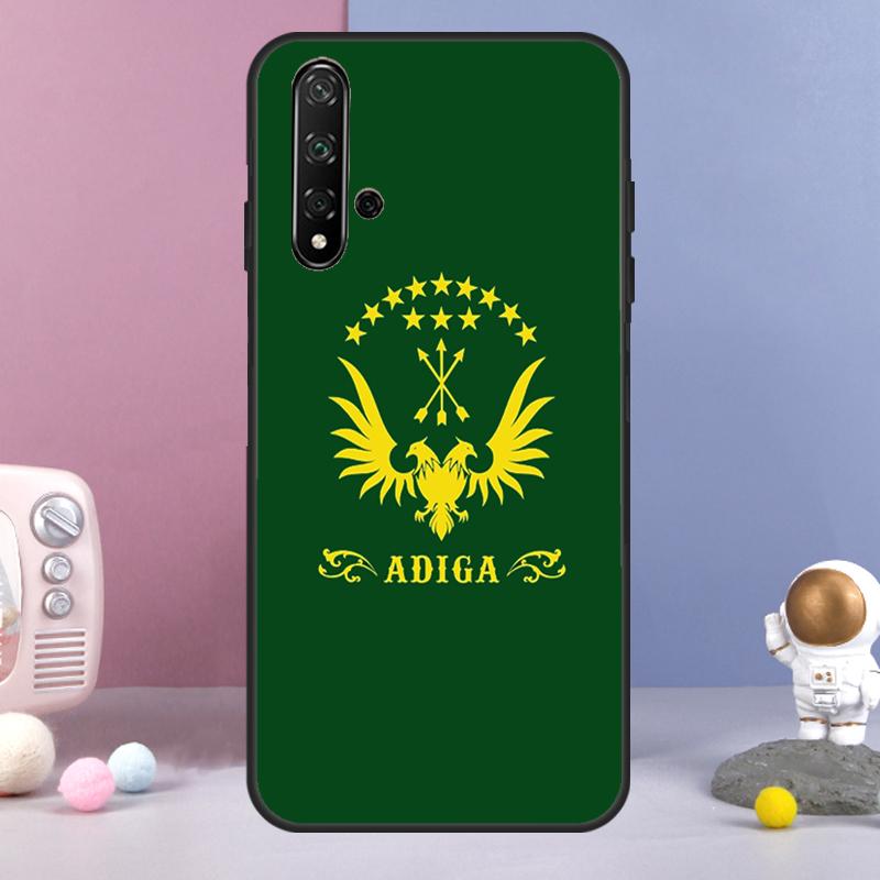 

Adygea Circassian Flag For Huawei Nova 3i 7i 8i 11i 12i 9 10 SE Y60 Y61 Y70 Y72 Y73 Y90 Y91 P20 P40 P30 Lite Case Huawei Nova 9