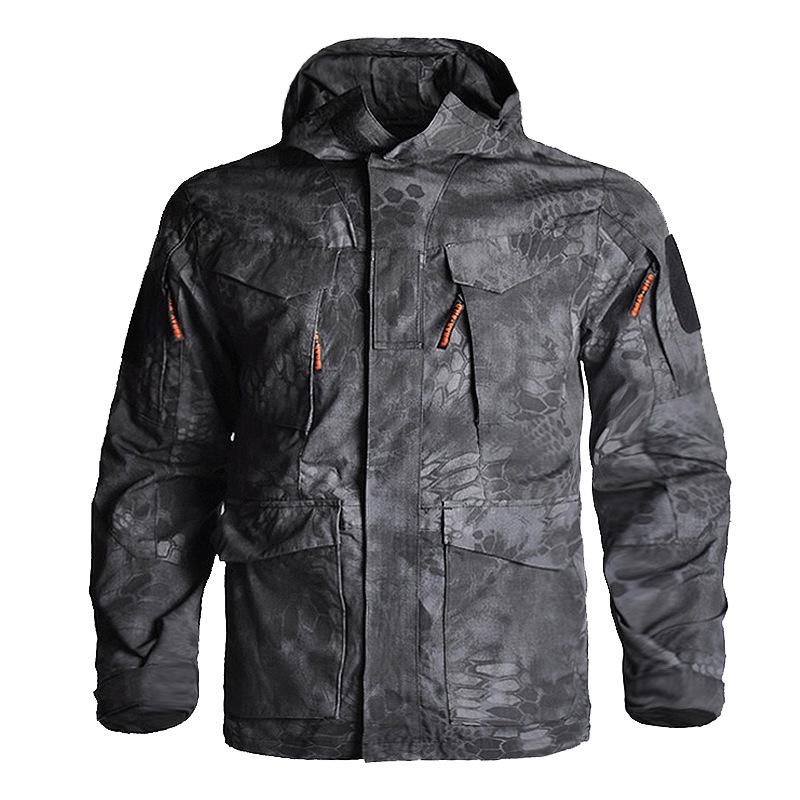

Hanye Outdoor M65 Workwear Jacket Mid To Long Length And Season Jacket Windproof Jacket Men s Assault Jacket+tactical Jacket 3XL