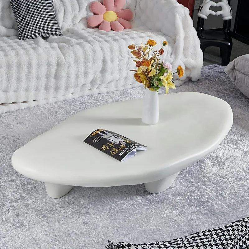 Steel Irregular Coffee Table Minimalist Sofa Black Living Room Table Tea Floor Table Living Room Furnitures