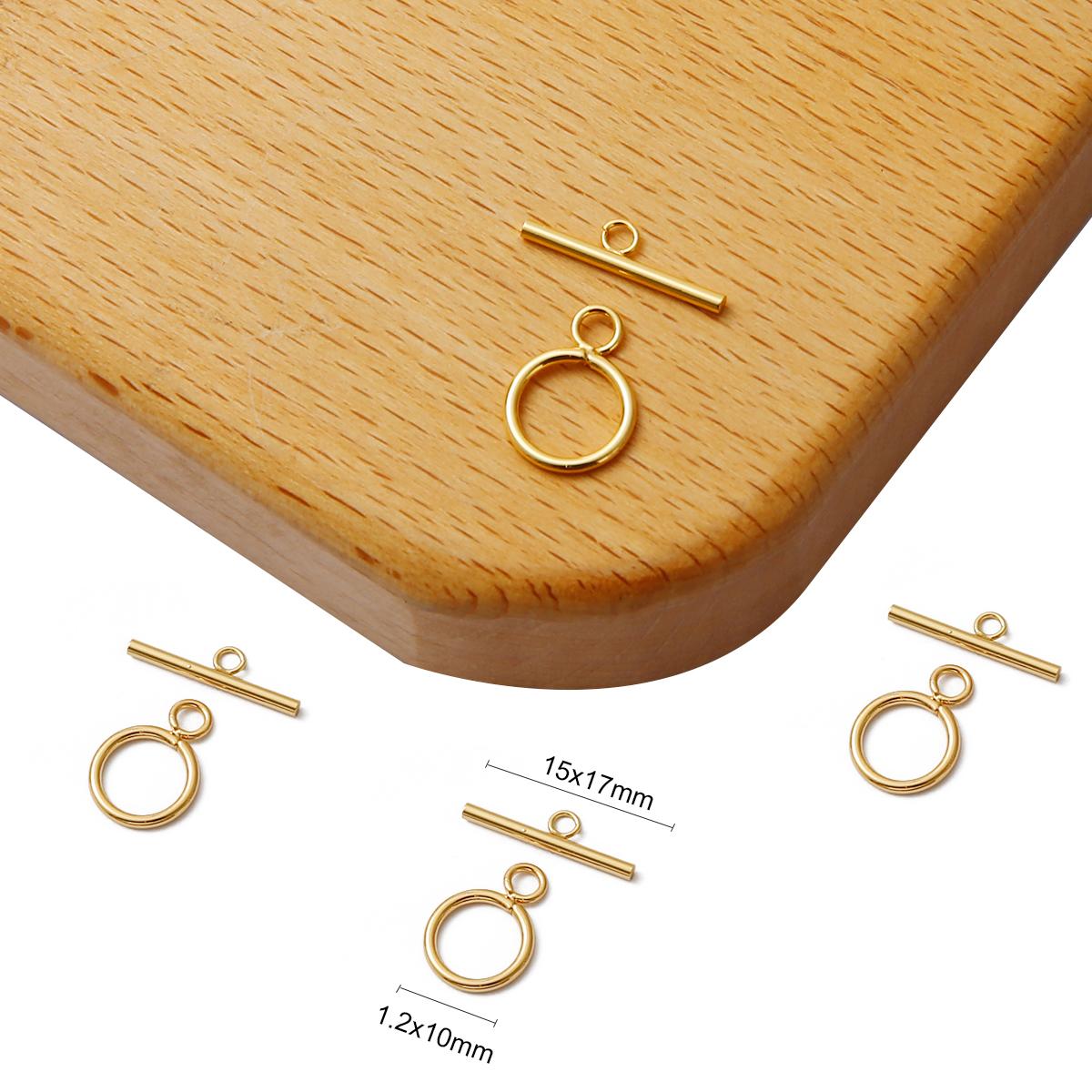 

1 комплект медных круглых браслетов с пряжкой для изготовления ювелирных изделий своими руками