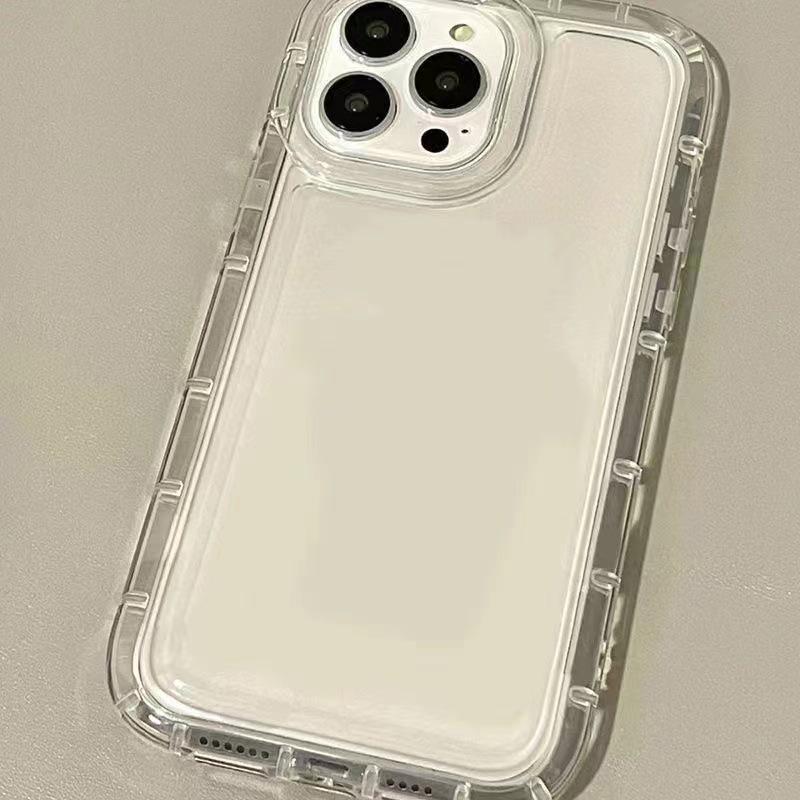 Acrylic 2mm Sheet Holder for Apple 16 Phone Case - Compatible with 14Pro/13 Large Hole, Airbag 15, Back Card 11