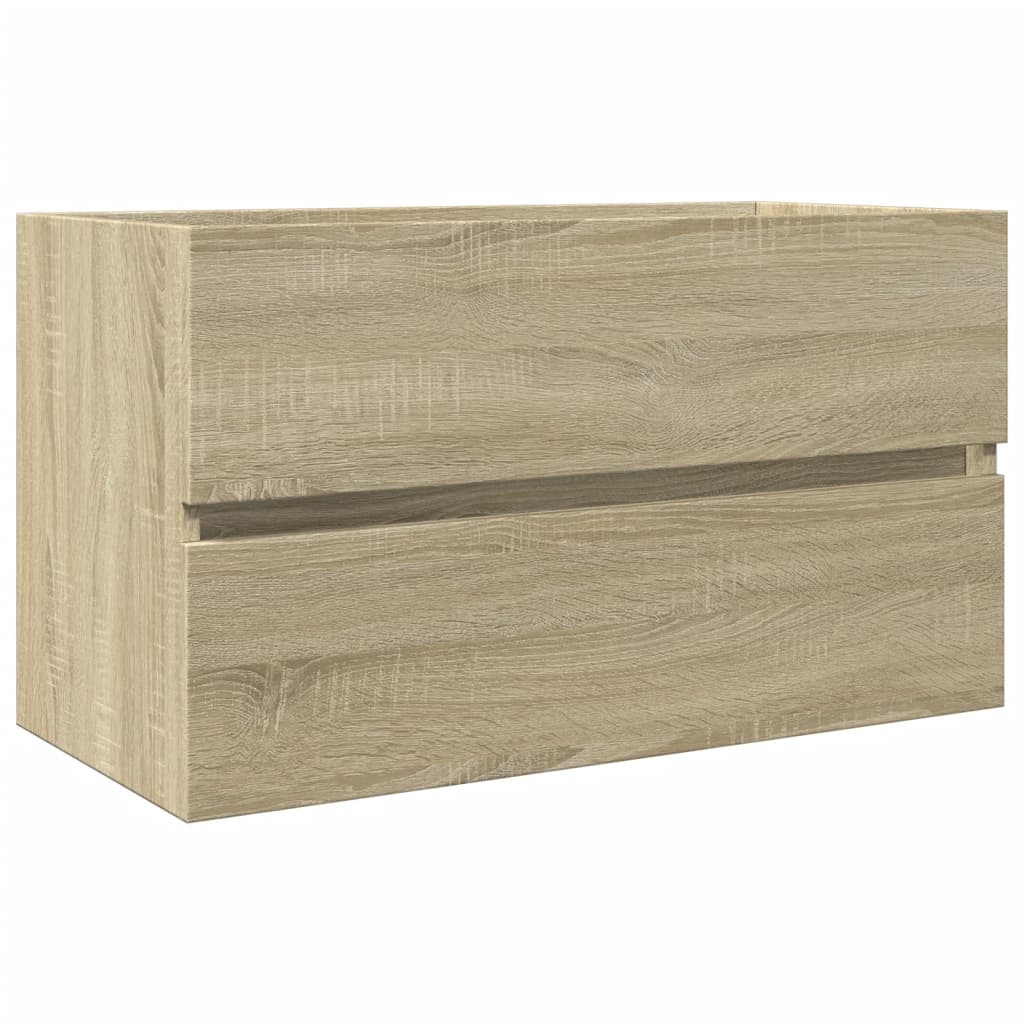 Badezimmer-Waschtischunterschrank, wandhängender Waschtischunterschrank mit Schubladen zur Aufbewahrung, 80x38,5x45 cm