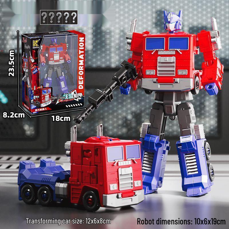 Kids Transforming Mecha Robot Assembly Toy