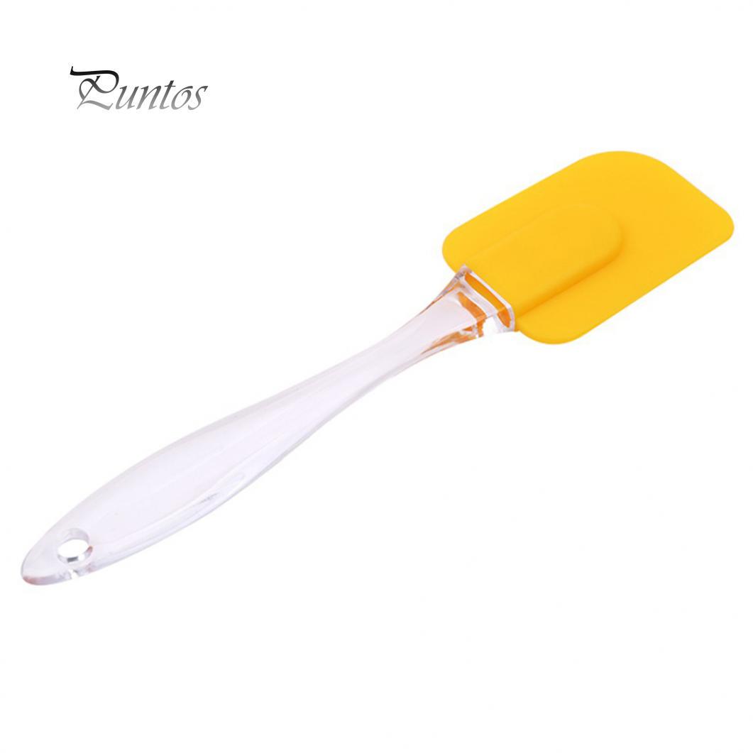 

Кухонная силиконовая теплостойкая лопатка жёлтый