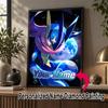 Personalized Greninja Diamond Art Custom Name 5D Diamond Painting Full Drill DIY Craft
