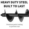 Garden Spiral Drill Bit 8x60cm Garden Spiral Drill Bit Flower Ball Spiral Drill Bit Gardener Umbrella Drill Bit Excavator Hexagonal Drill Bit Spiral D