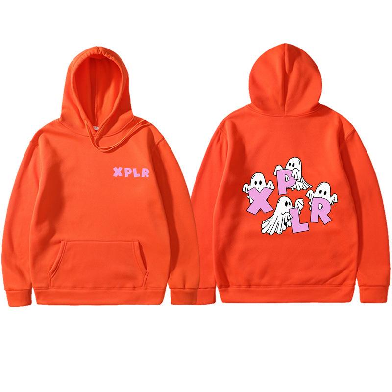 Sam and Colby XPLR Retro Ghost Hoodie - Unisex