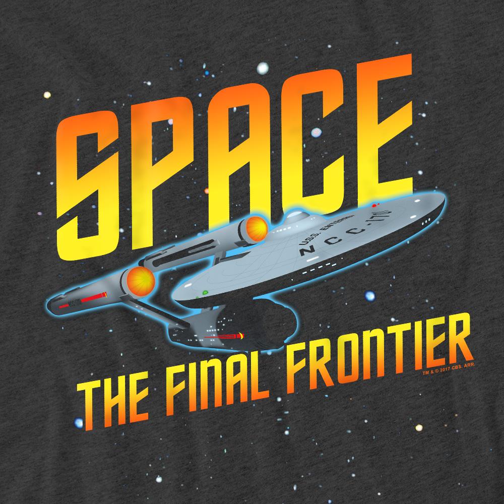 STAR TREK Unisex Adult Space T-Shirt