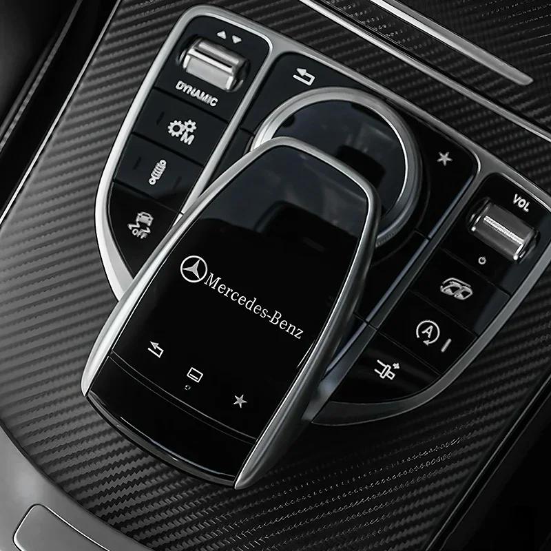 4/8PCS Mercedes-Benz AMG 3D Metal Car Stickers Car Interior Styling Decal W205 W203 GLC GLK W206 W220 A180 W211 Modification