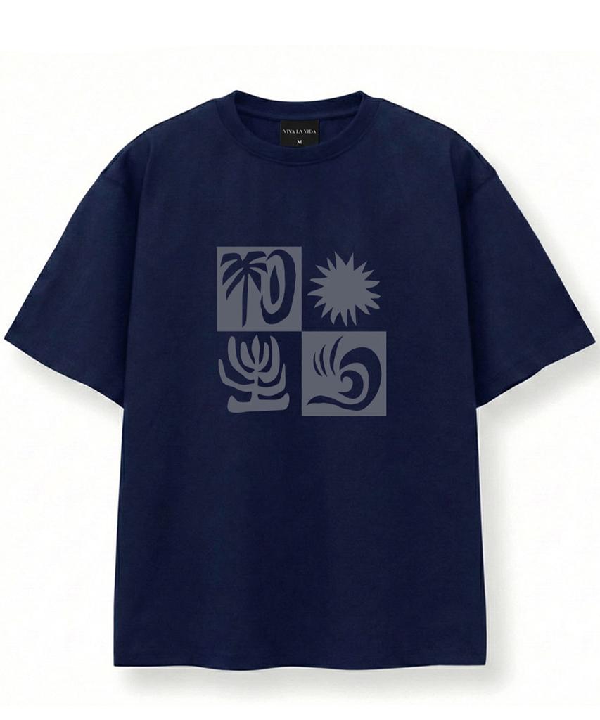 Bibalabida Palm Short Sleeve T-Shirt