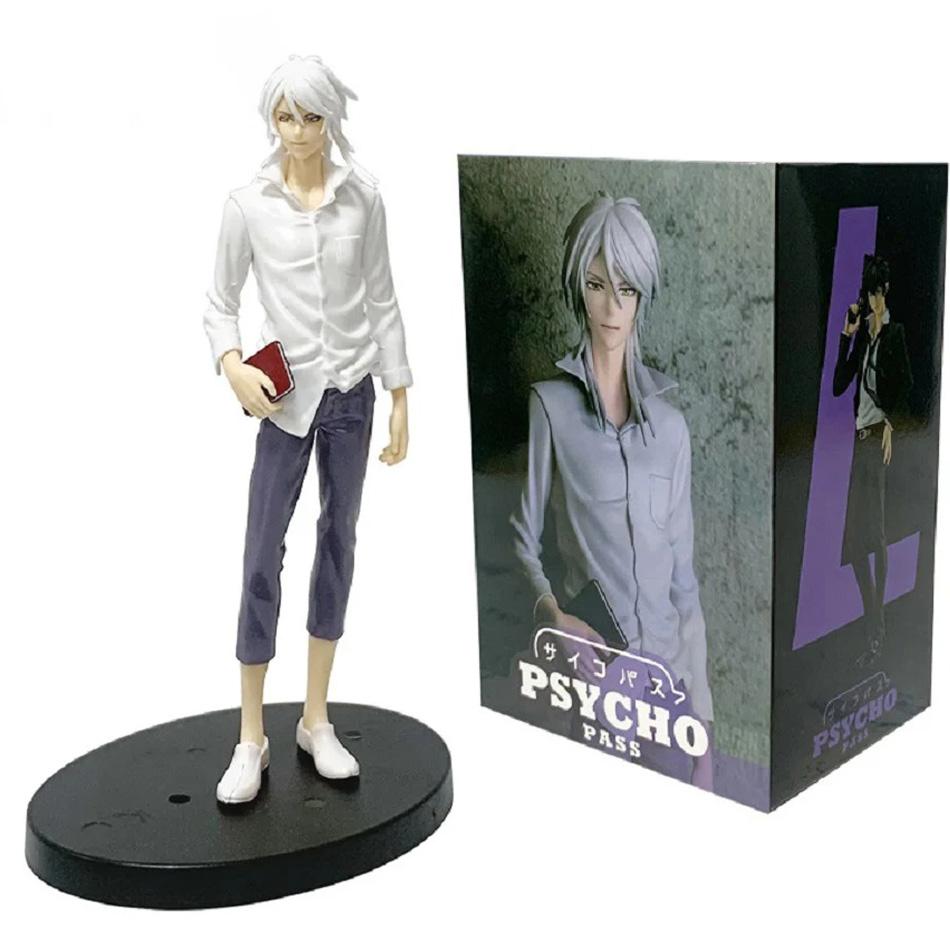 18cm Anime Action Figures Kougami Shin Makishima Shogo Model Toy Gift Cartoon Collectible PVC ya Articulated Poseable Detailed Movable Scale