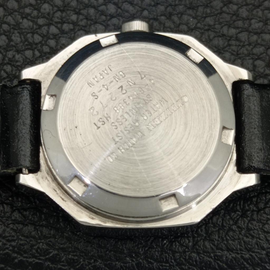 AUTOMATIC VINTAGE CITIZEN 6650A JAPAN WOMENS ORIGINAL DIAL WATCH a700355-5