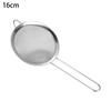 Flour Strainer Mesh With Handle Diameter7/8/10/12/14/16/18/20/22cm Stainless Steel Colander Tea Sifter Kitchen Sieve Filter Tool