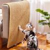 1pcs Cat Scratching Sisal Board Vertical Wall Sticker Furniture Protection Scratch Pad Cats Claw Training Climbing Patch Reuse Cat Scratching Board