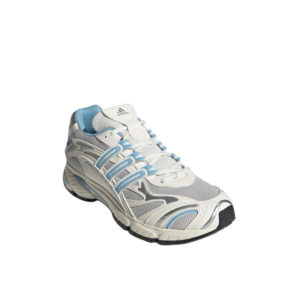 Adidas Originals Temper Run 2.0 Trendy Sports Non-Slip Durable Low-Top Dad Shoes Unisex Sneakers Gray White Blue JR9562