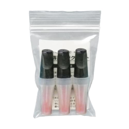 Plus Stamp Seal Name Cube Refill Ink Set of 3