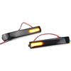 Smoked LED Dynamic Turn Signal Light Side Mirror Flashing Light for Ford F150 F-150 SVT Raptor 2010 2011 2012 2013 2014