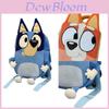 Bluey Plush School Backpack For Children Cute And Colorful Toddler Bag With Mobile Phone Pocket