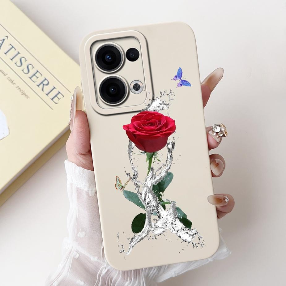 For Oppo Reno 13 Pro 5G Case CPH2697 Luxury Fashion Candy Painted Cover Soft TPU Phone Case For Oppo Reno 13 Reno13 Pro 5G Shell
