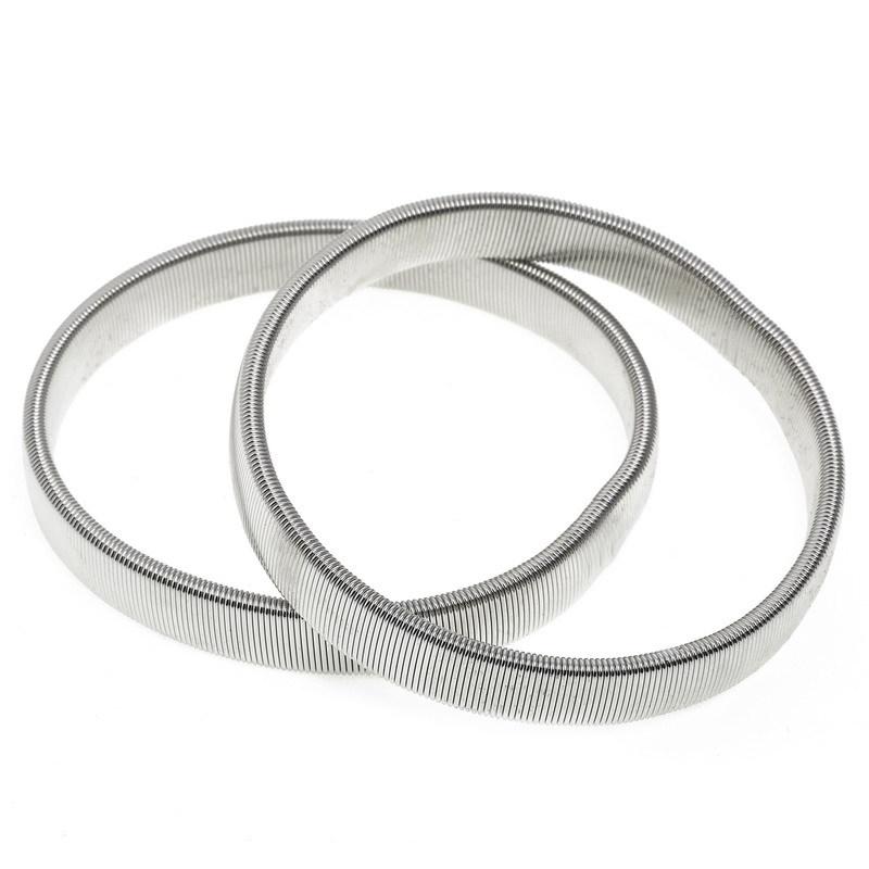 Ka Shi Tong Men's Spring Elastic Bangle Bracelet Armlet Sleeve Garter