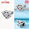 Copper Metal Colors Animal Pet Paw Prints Charm Bead Component Chameleon Bead Components Compatible With Authentic Original Bracelet High Quality