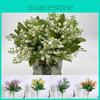 Beautifully Crafted 7 Branch Fake Lily Of The Valley Bouquet For Luxurious Event Decoration