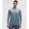 Metal Vent Tech Long Sleeve Shirt Polo Pastel Steel Blue