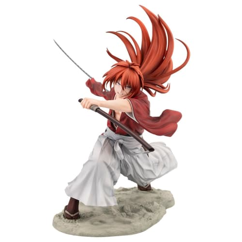 Kotobukiya (KOTOBUKIYA) TV Anime "Rurouni Kenshin: Meiji Swordsman Romantic Story" ARTFX J Himura Kenshin 1/8 Scale PVC Pre-painted Finished Figure