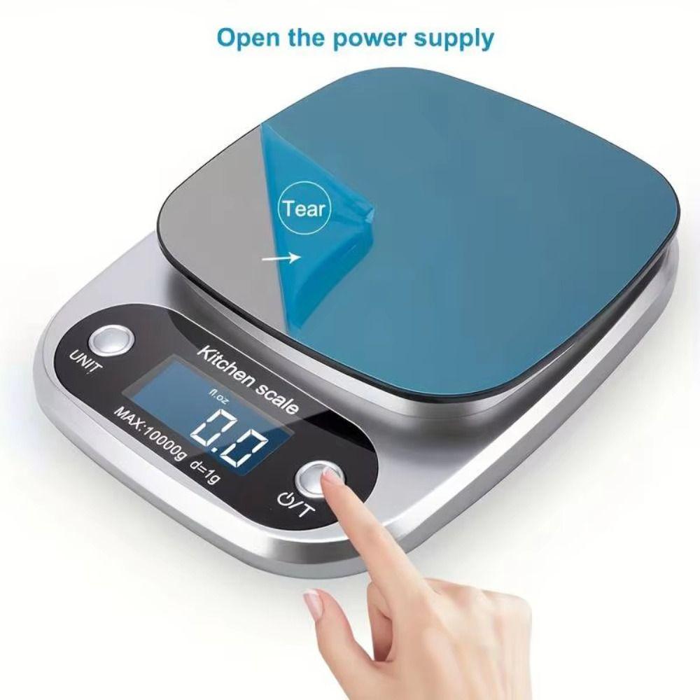 10/5Kg Digital Kitchen Scale LCD Display Food Baking Scale Multifunction Electronic Scale  Jewelry