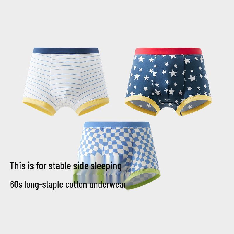 Bananain Kids 7A Antibacterial Underwear 3-Pack