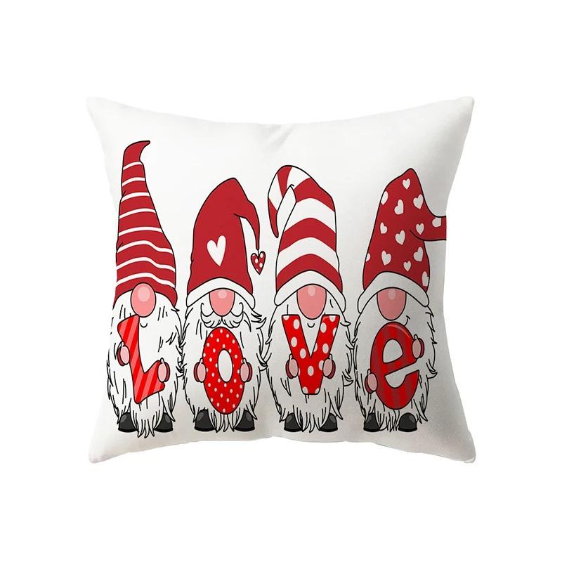 Christmas Themed Pillowcases Car Accessories Office Santa Claus Living Room Sofa Home Pillowcases