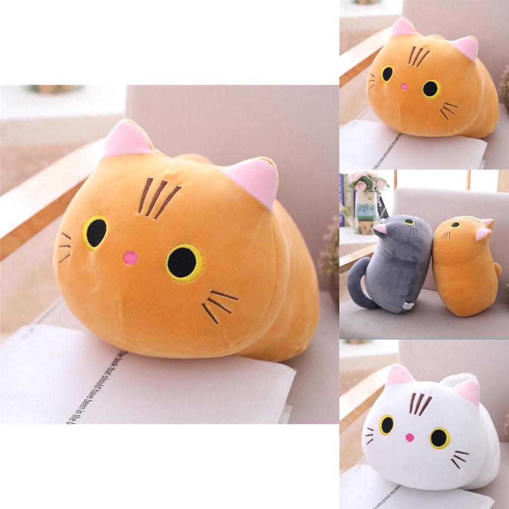 Adorable Cartoon Plush Toy Cat Soft Pillow Cushion For Kids And Girlfriends