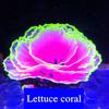 Aquarium Artificial Coral Silicone Coral Figurine Fish Tank Decor Glow-in-The-Dark Faux Coral with Suction Cup Underwater Landscape for Betta Fish