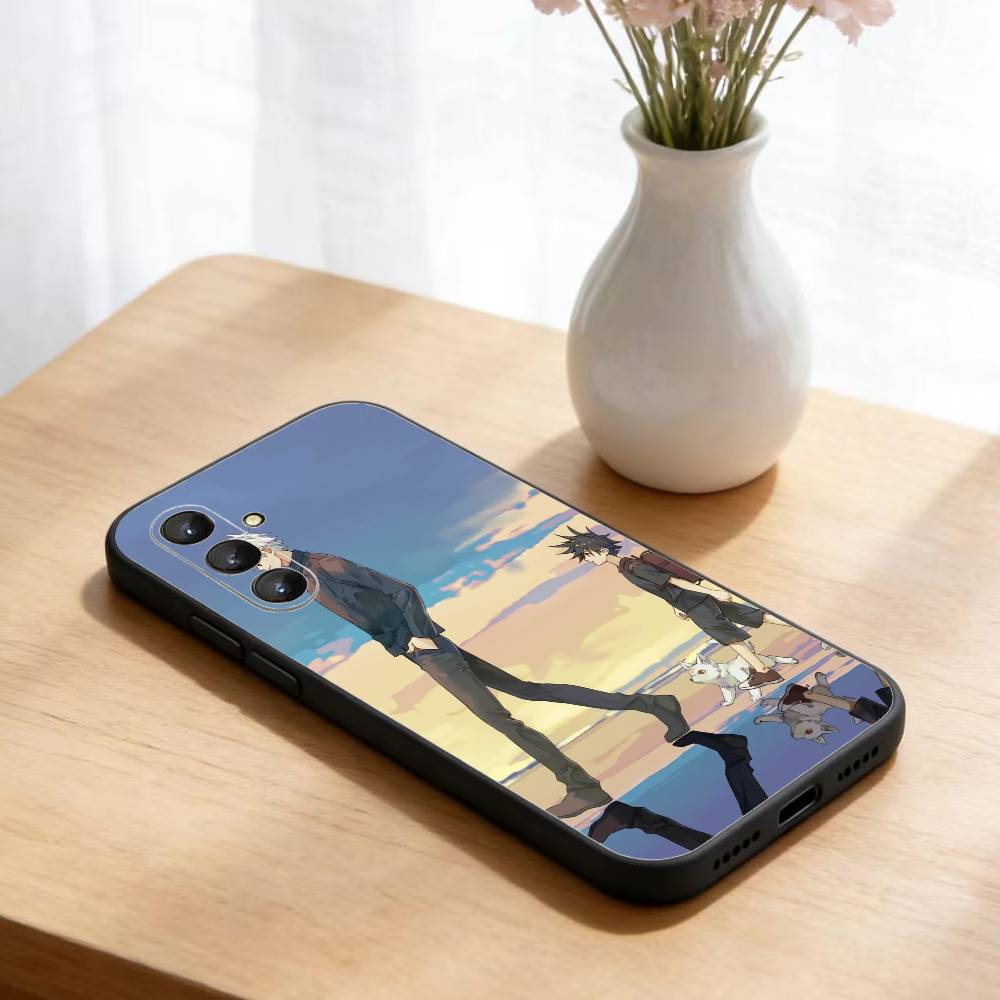 S-Satoru Gojo S-Suguru Geto Handyhülle Für Samsung Galaxy A73,21,22,32,71,53,52,51,80,5G Weiche Schwarze Hülle