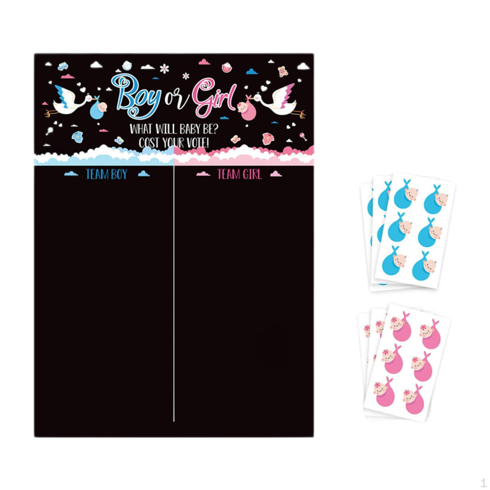 

Игра на определение пола с вариантами для голосования, Праздничные принадлежности чёрный