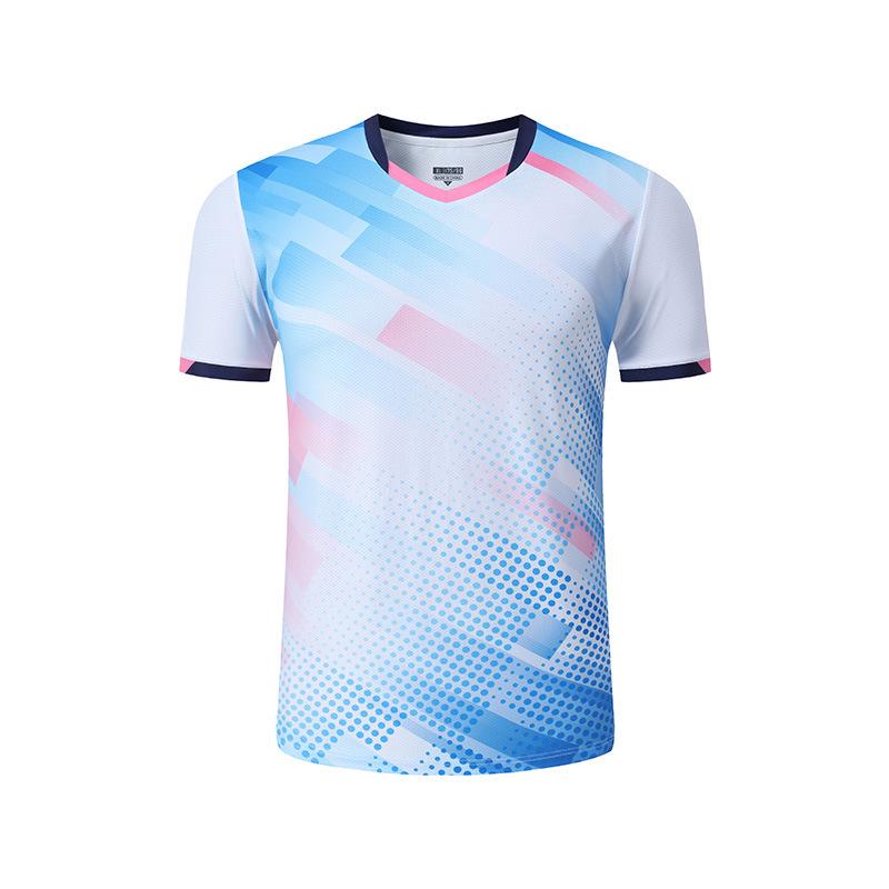 Quick-Dry Breathable Badminton, Tennis & Volleyball Uniform Set for Women & Men with Printed Numbers