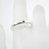 [Pre-owned] TIFFANY / Tiffany / 925 / Ruby / Stacking Band Ring / Size 10 / J89-10