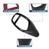 X AUTOHAUX Car ABS Gear Shift Knob Panel Cover Carbon Fiber Pattern Sticker for BMW F20 F30