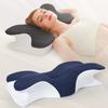 Pernă din Spumă cu Memorie Pernă Cervicală Ameliorarea Durerilor de Gât Contur Ergonomic Suport Ortopedic pentru Gât pentru Dormit pe o Parte Spate Abdomen Cadou