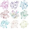 200pcs Rust-Resistant Locking Marker Metal Gourd Pins Multicolor Iron Safety Pin Latch Sewing Tools Tag Clips Knitting Marker